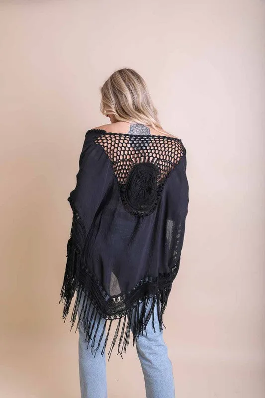 Crochet Medallion Tassel Cover Up *Online Only*