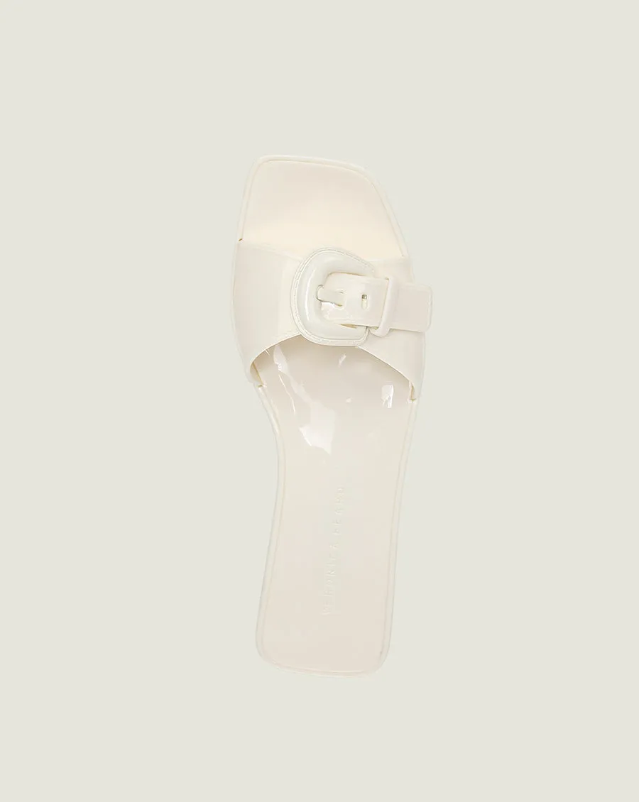 Davina Jelly Sandal - White