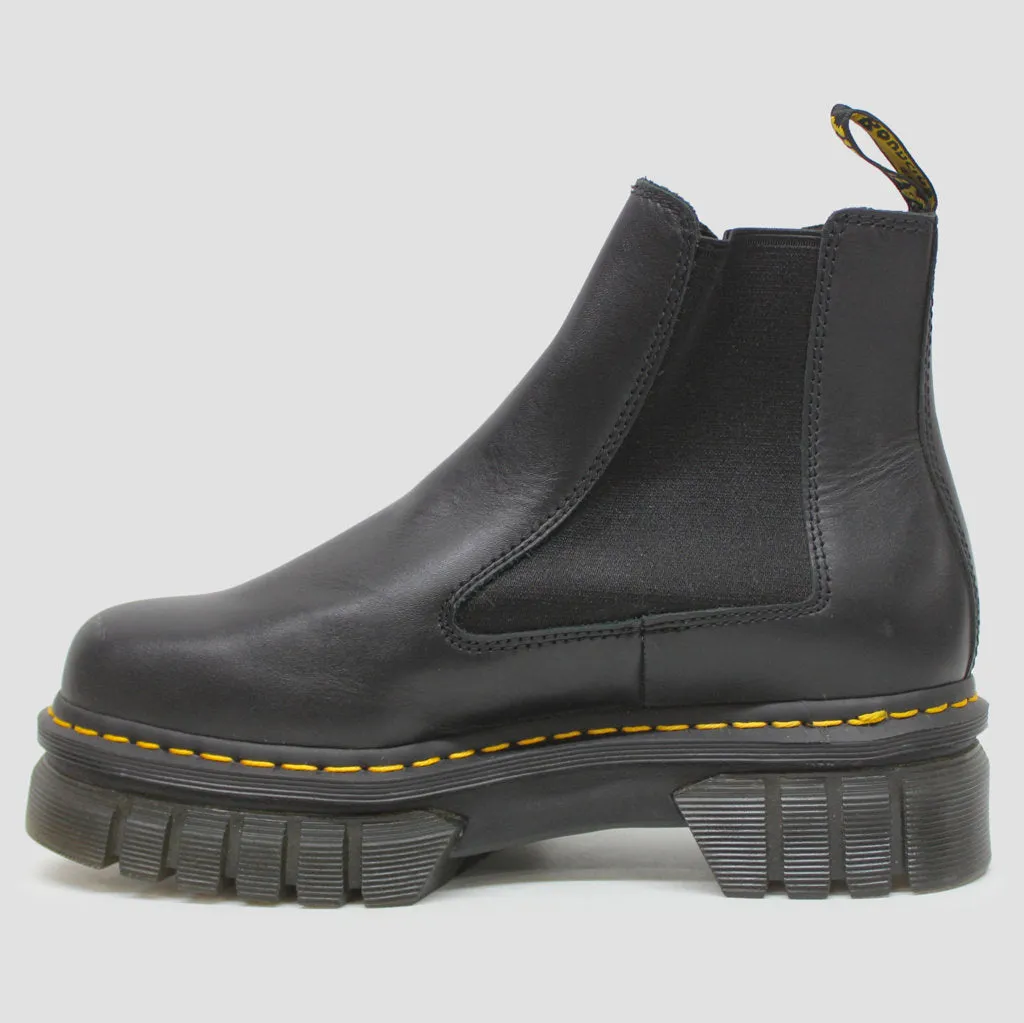 Dr. Martens Audrick Chelsea 27148001 Nappa Lux Leather Womens Boots Black - UK 8