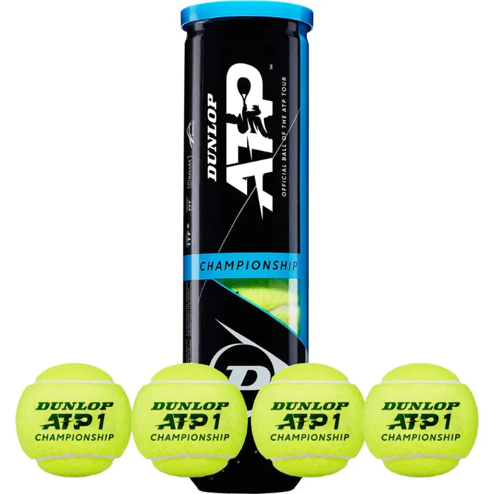 Dunlop ATP Championship 4 Ball Can