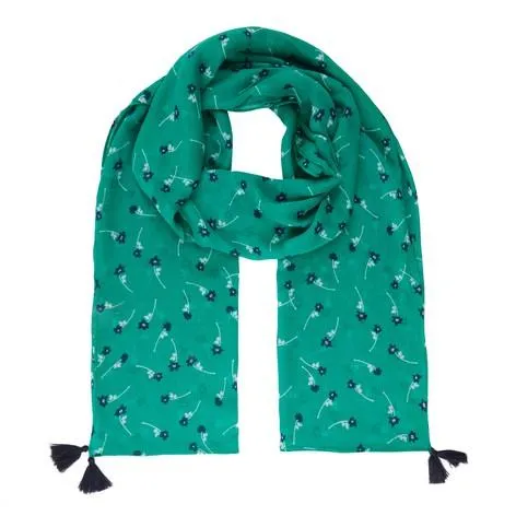 Eden Garden Sprig Tassel Scarf