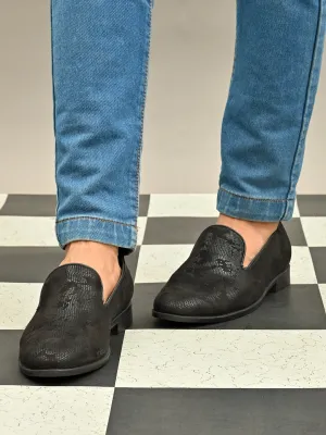 Elan Black Loafers