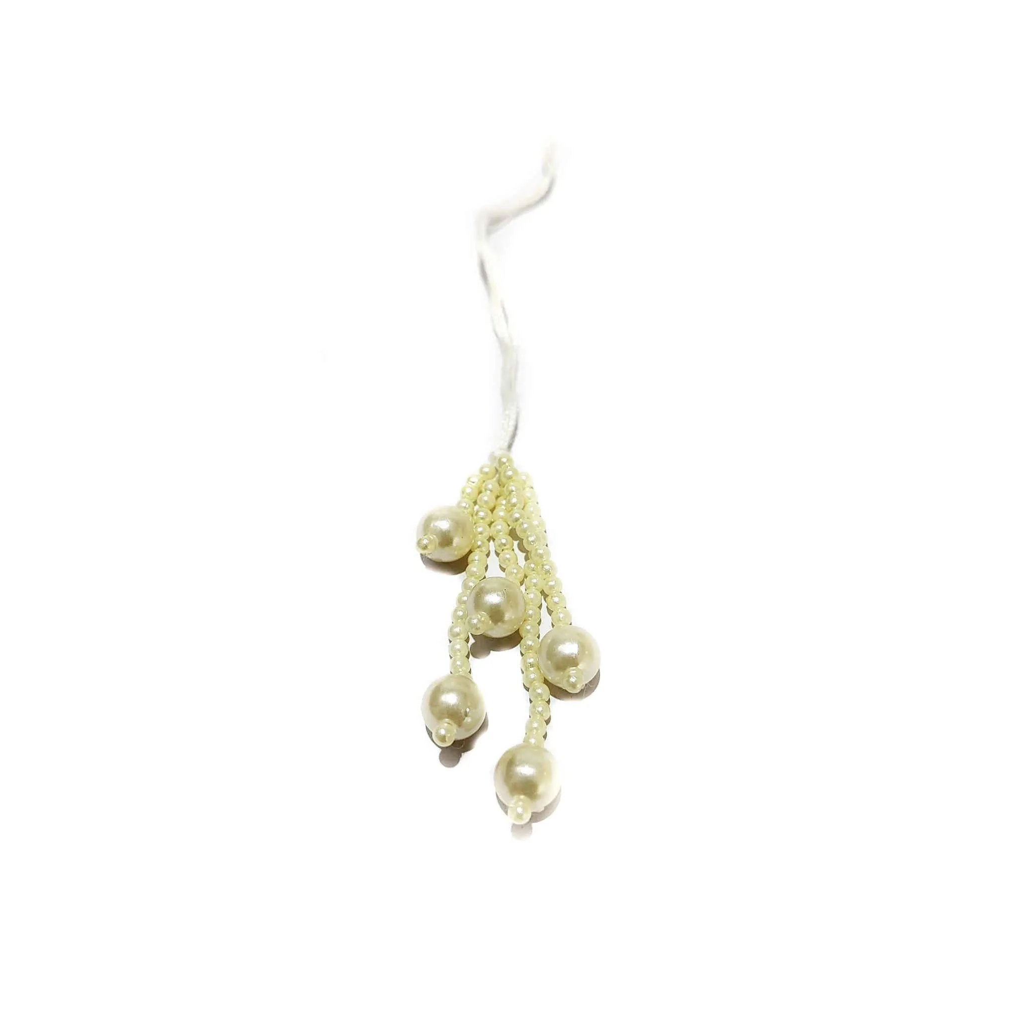 Elegant Pearl Tassels - Handcrafted, Luxurious Accessory for Decor & Fashion - 11810