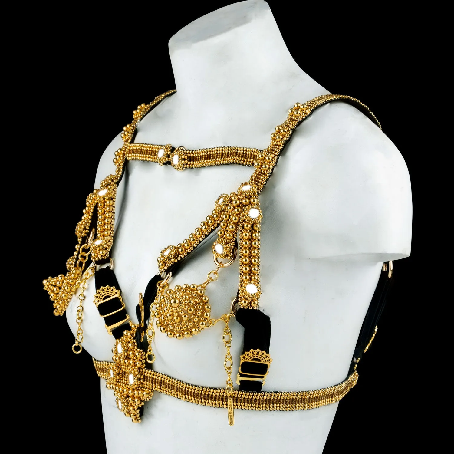 Elohim Modular Harness in Gold