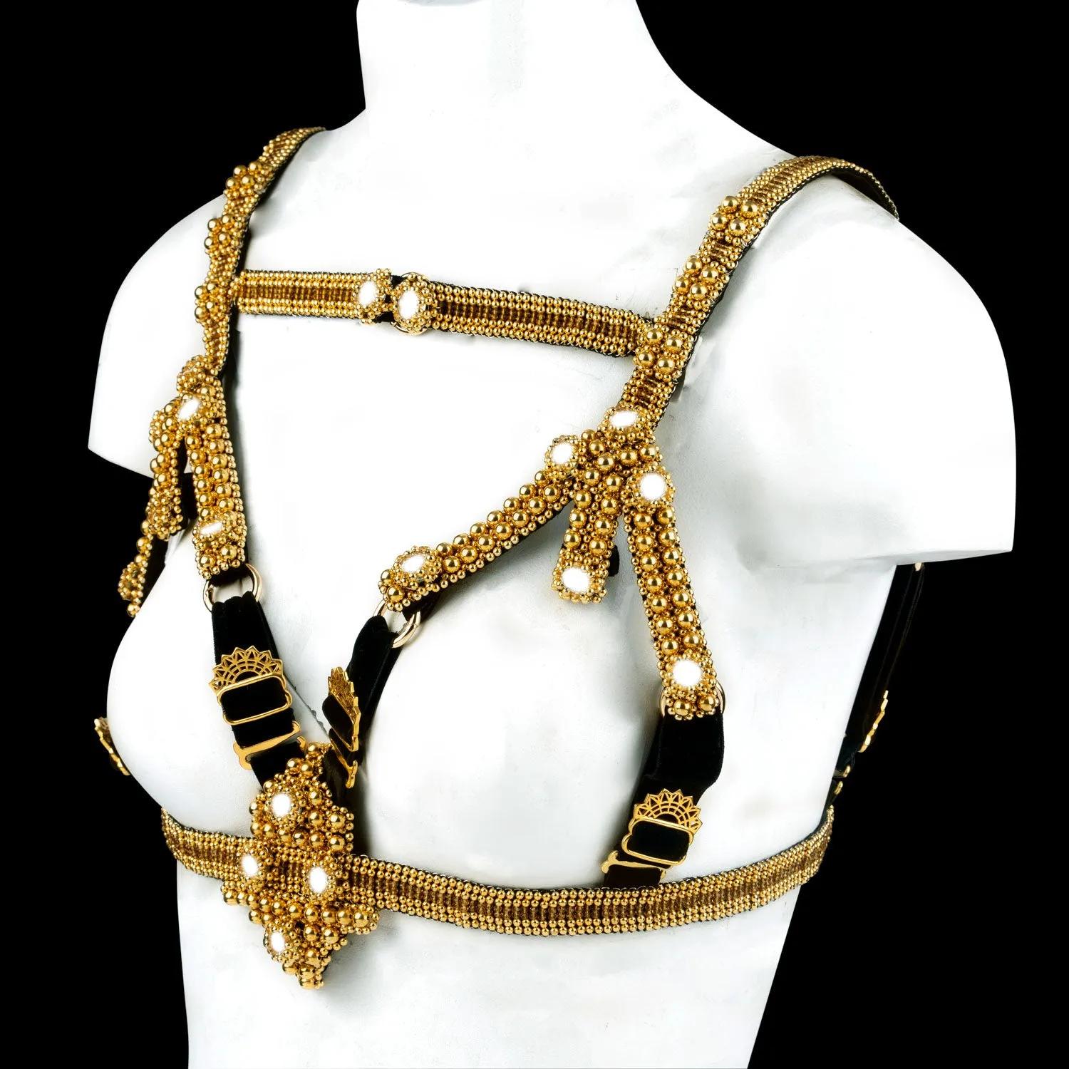 Elohim Modular Harness in Gold