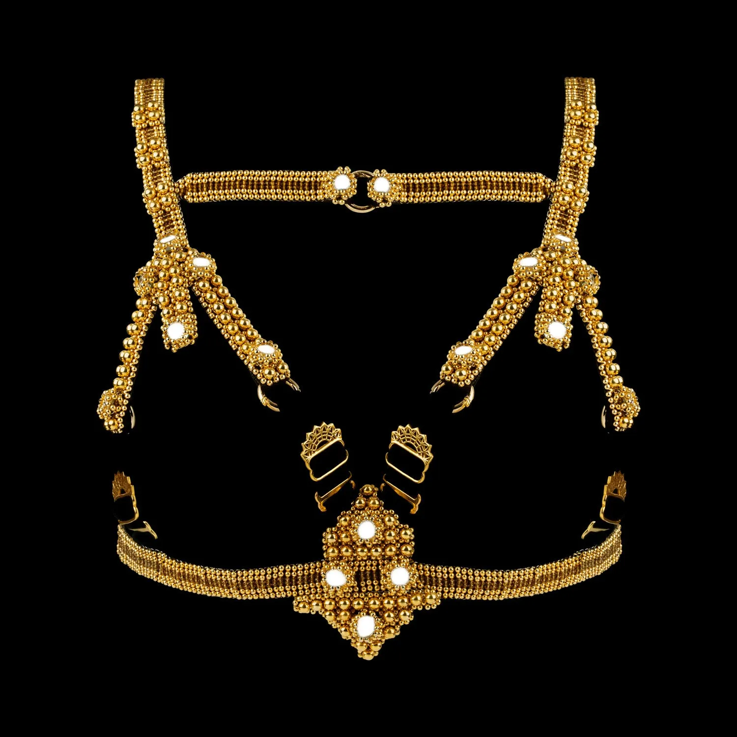 Elohim Modular Harness in Gold