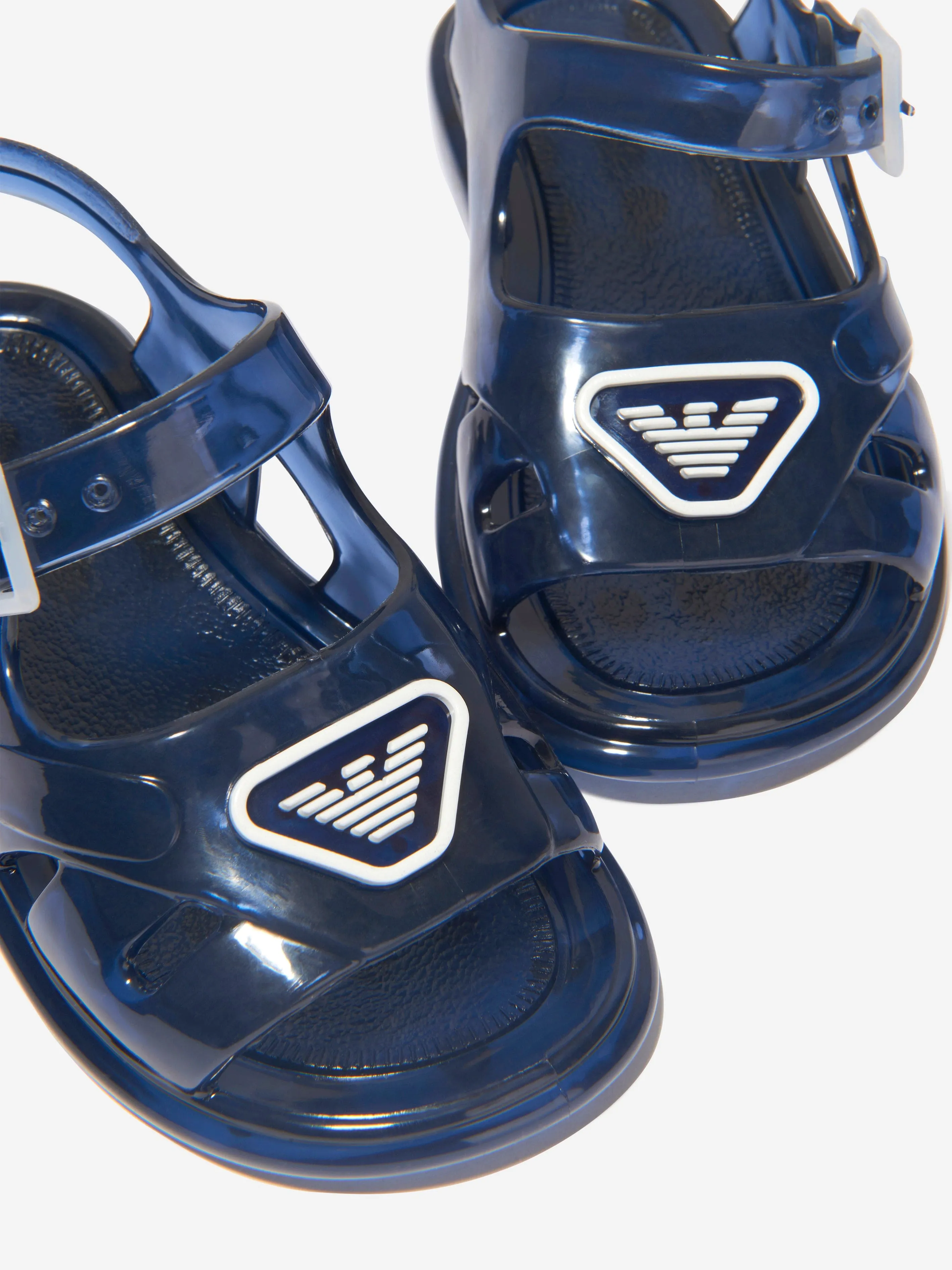 Emporio Armani Boys PVC Jelly Sandals