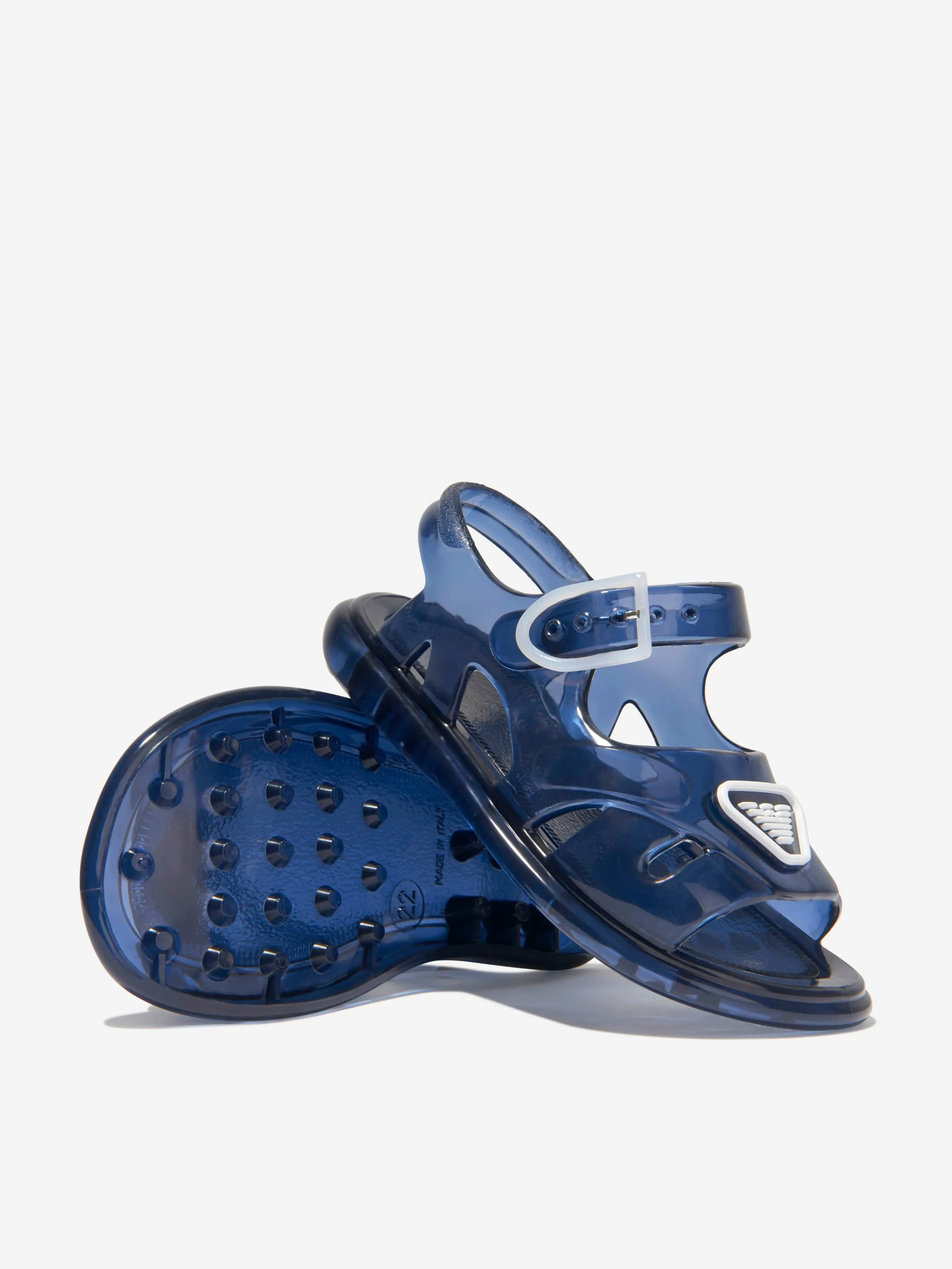 Emporio Armani Boys PVC Jelly Sandals