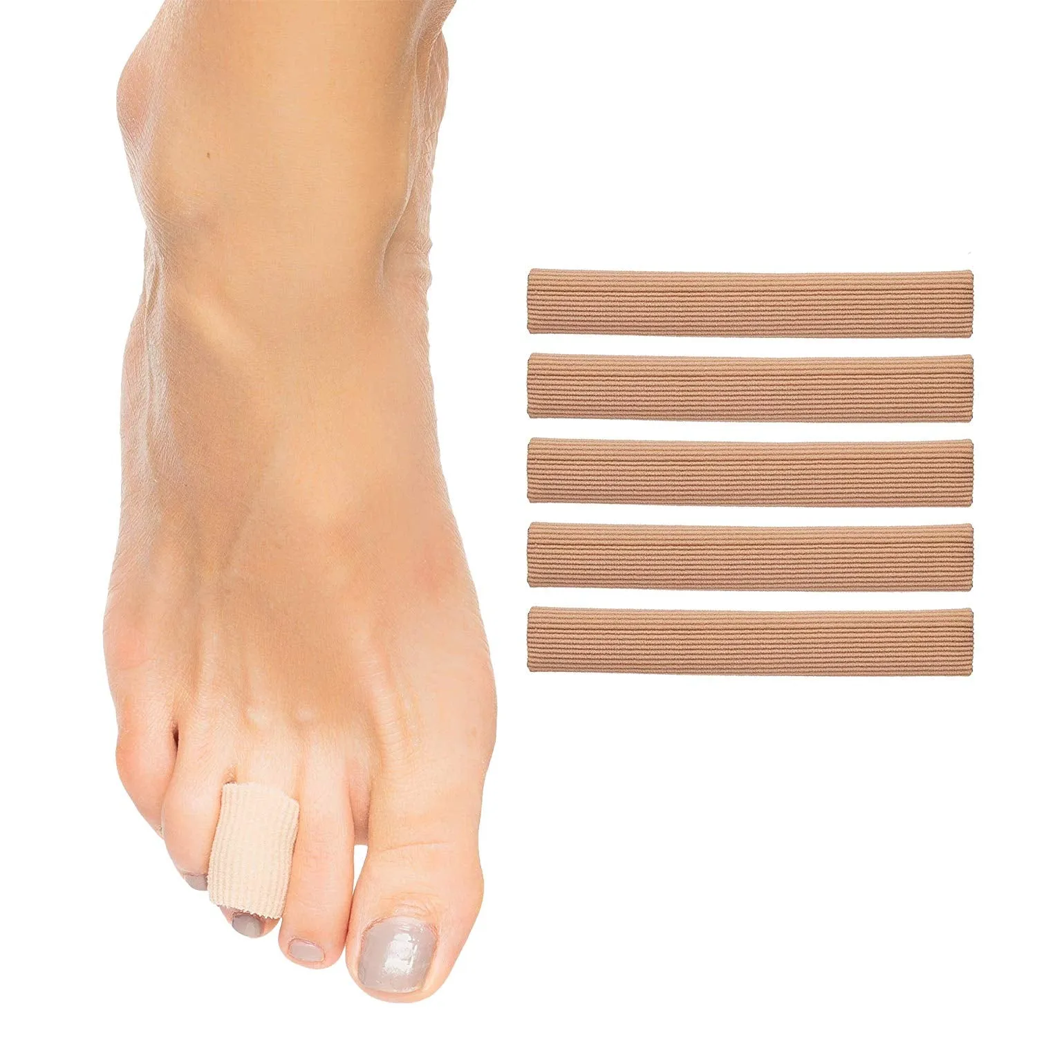 Fabric Covered Gel Toe Tubes