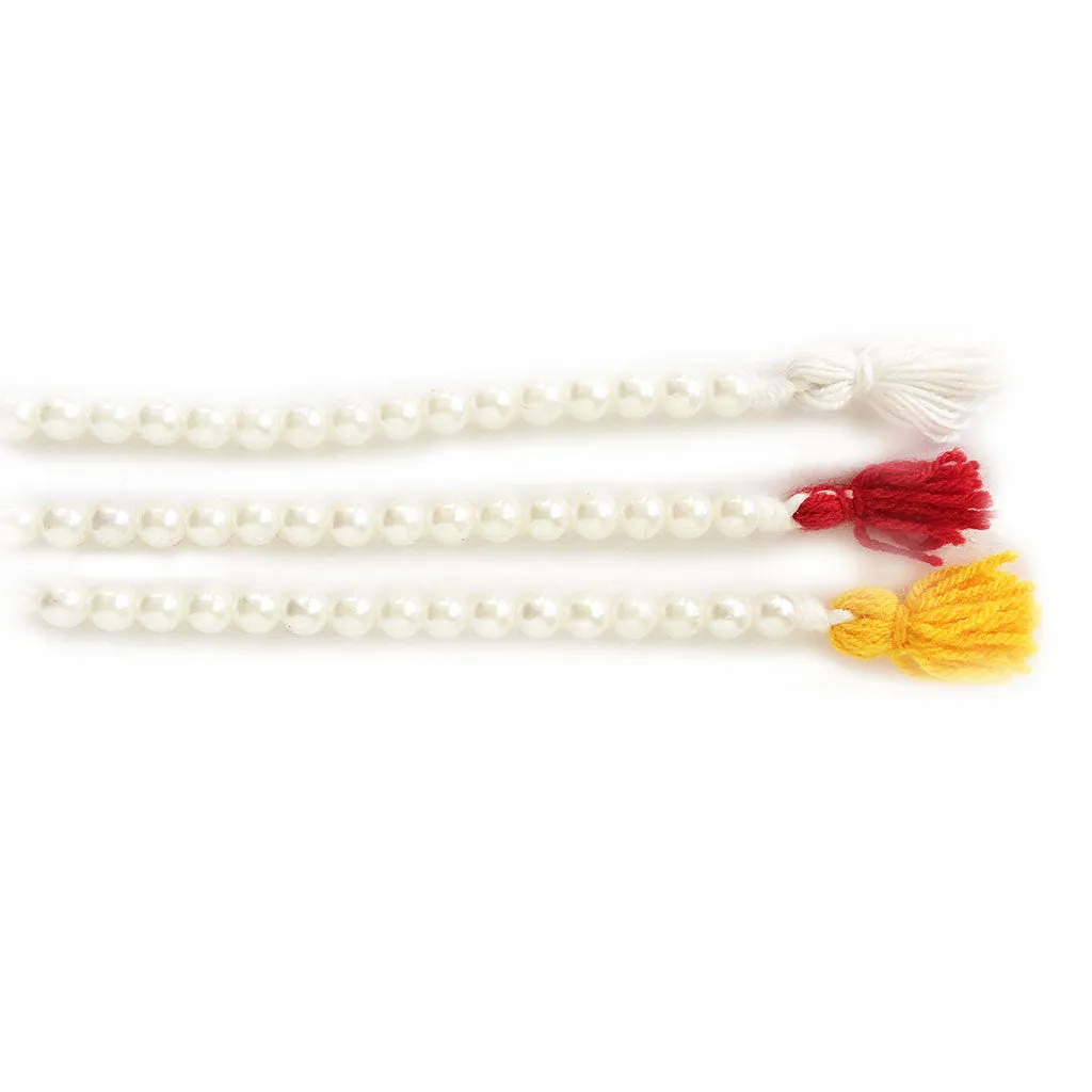 Faux Pearl Japa Counting Beads