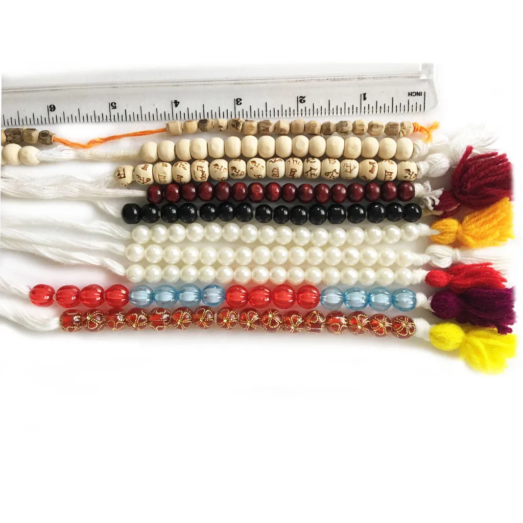 Faux Pearl Japa Counting Beads