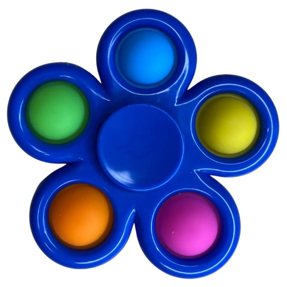 Flower Pop It Spinner Sensory Fidget Toy