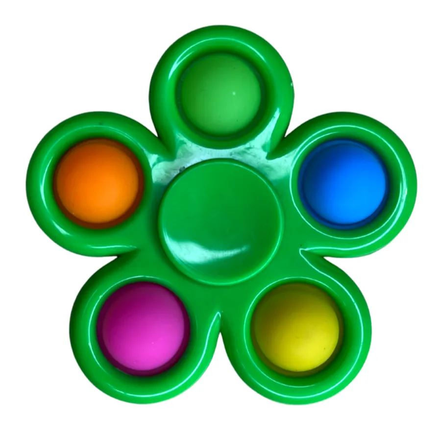 Flower Pop It Spinner Sensory Fidget Toy