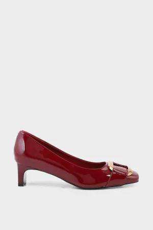 Formal Court Shoes I44461-Burgndy