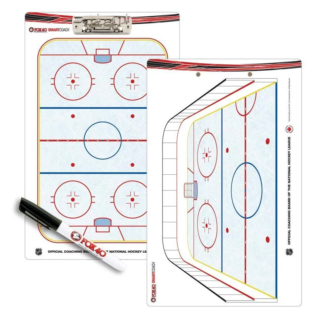 Fox 40 Smartcoach 4" x 6" Pro Pocket Hockey Coach Board 6922-0400