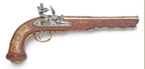 French Court Dueling Pistol (Non-Firing Replica)