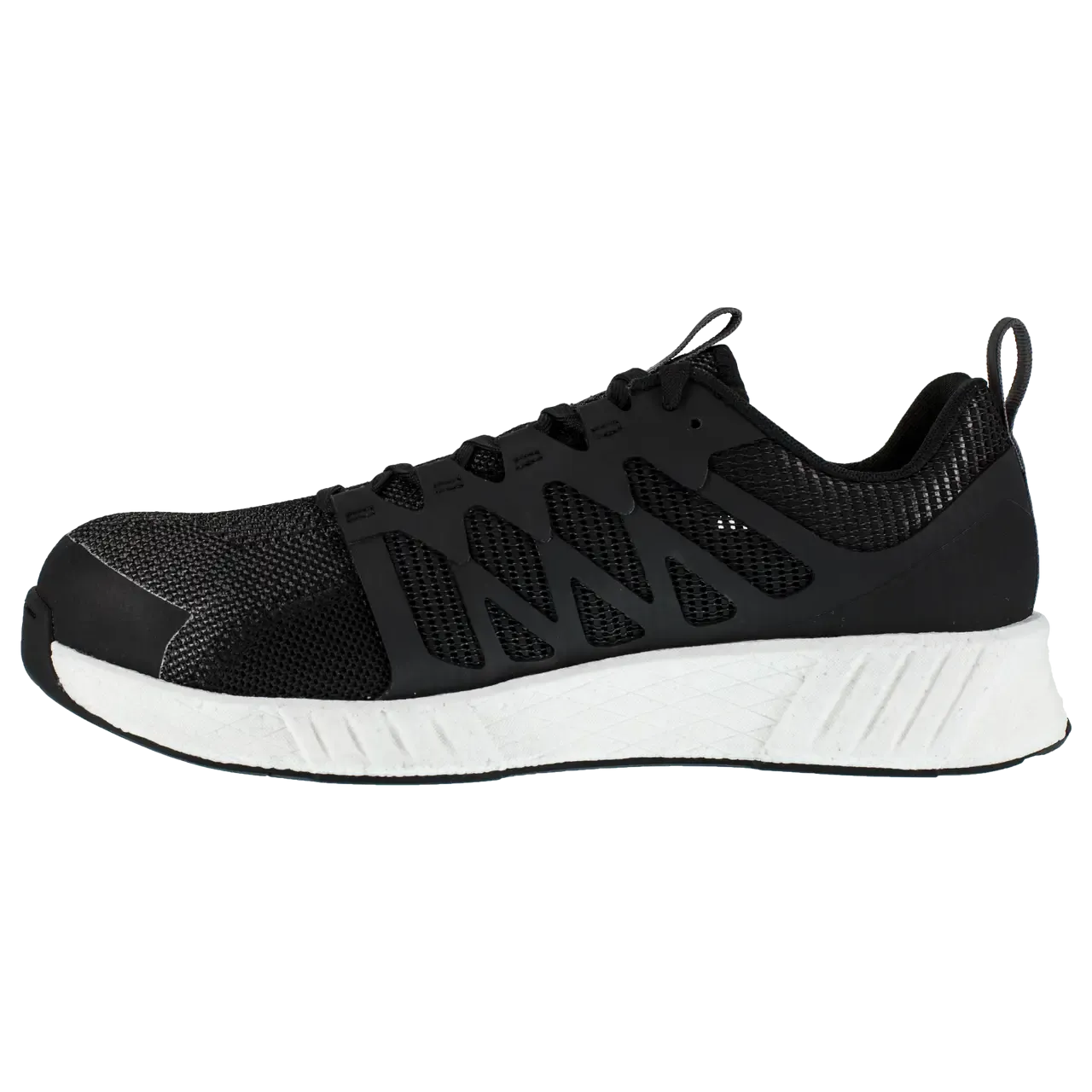 Fusion Flexweave™ Composite-Toe Athletic Work Shoe Black/White