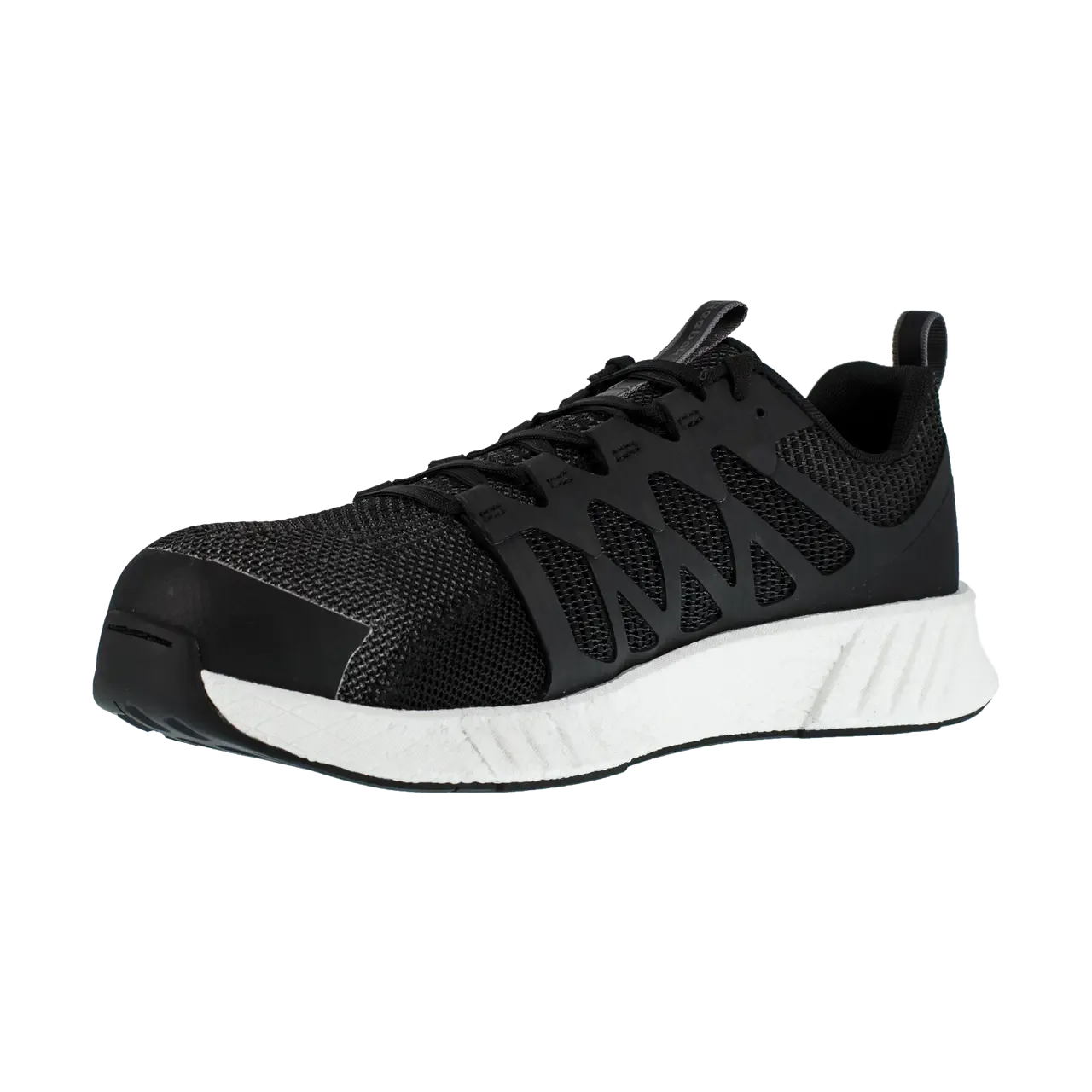 Fusion Flexweave™ Composite-Toe Athletic Work Shoe Black/White