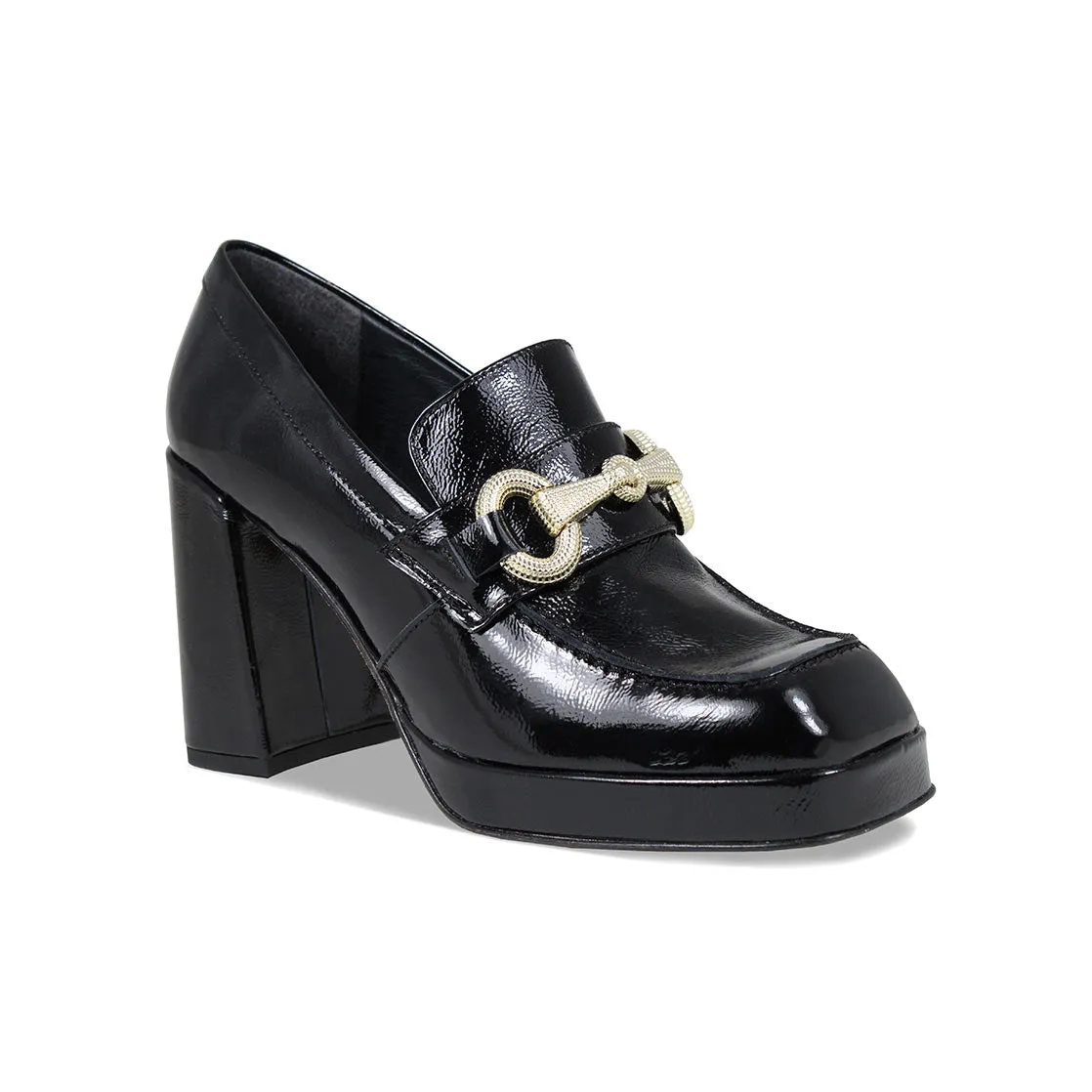 Genevieve: Black Patent Leather