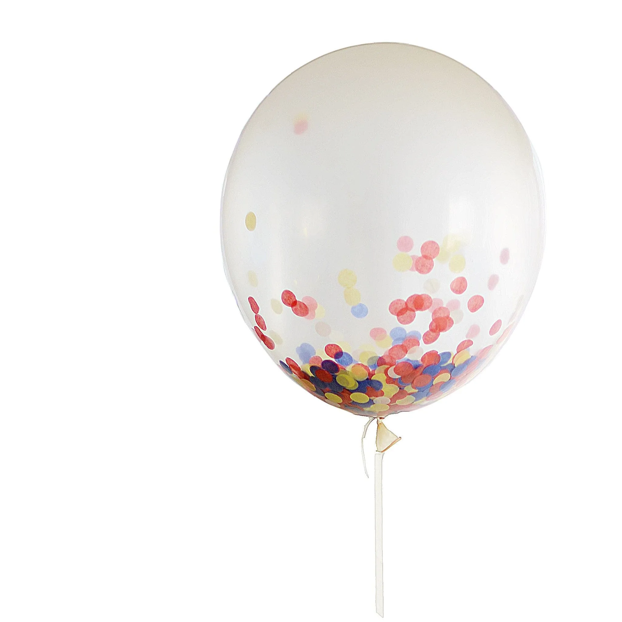 Giant Clear confetti filled  Balloon 36" (90cm)