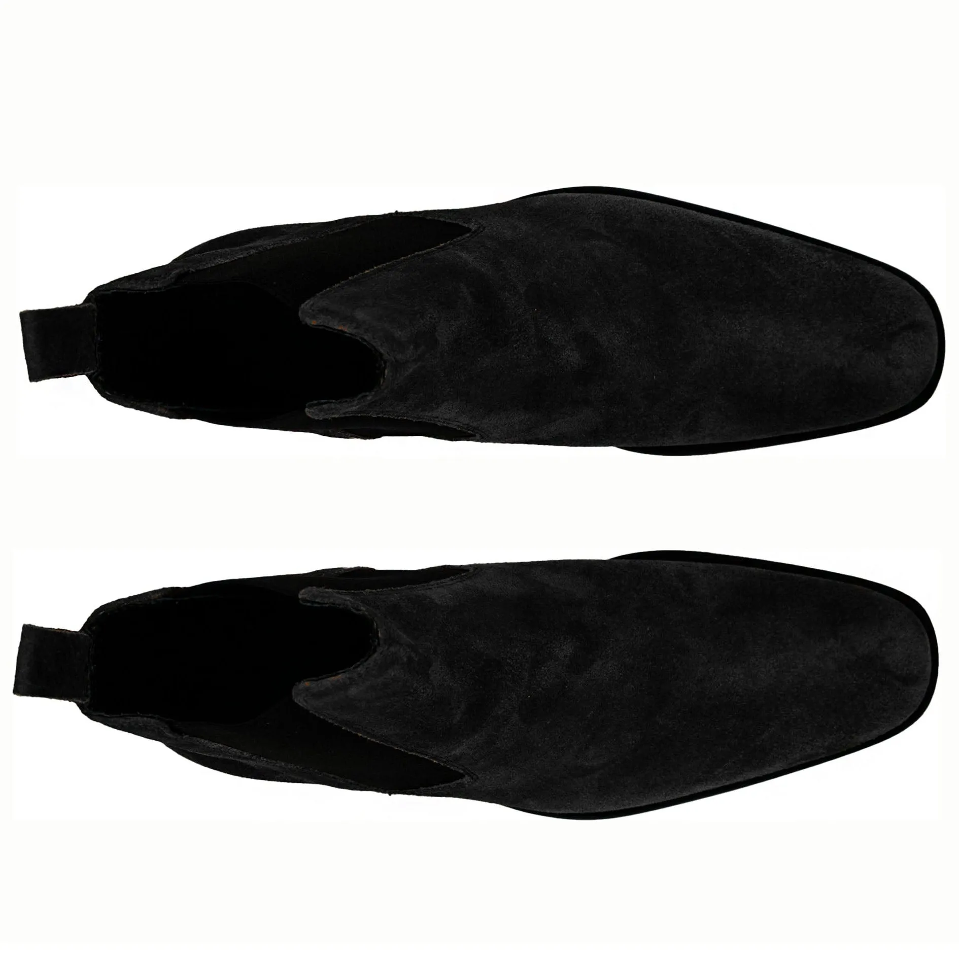 Giovacchini Milano in Black Suede Chelsea Boots