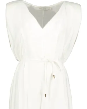 Harlowe Romper in White | White