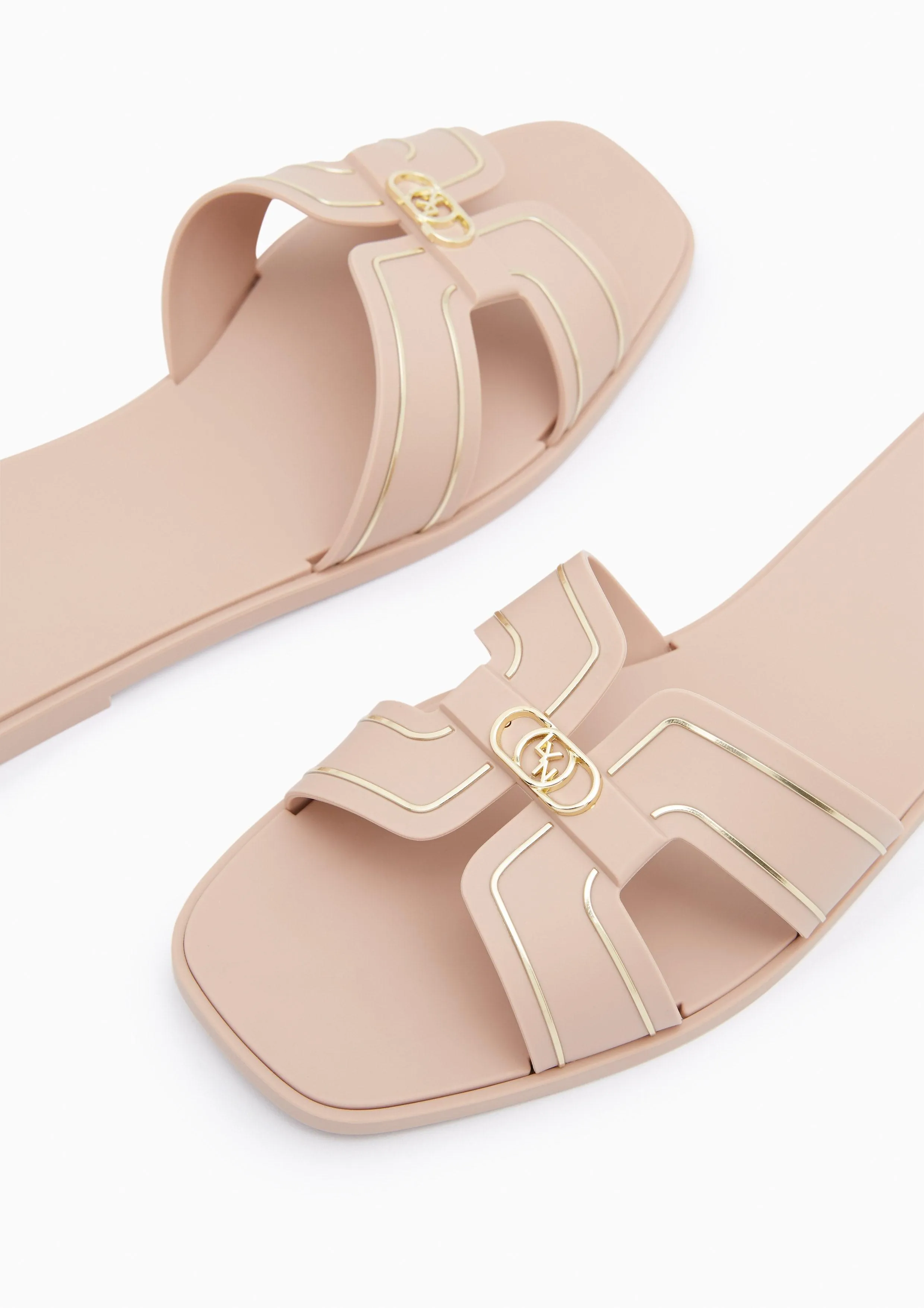 Hey Jelly Flat Sandals Light Brown