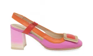 Hispanitas - Austrailia Court Heels Pink & Orange Gradient