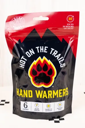 Hot On The Trails 6 Pack Hand Warmers