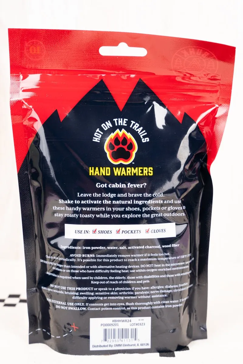 Hot On The Trails 6 Pack Hand Warmers