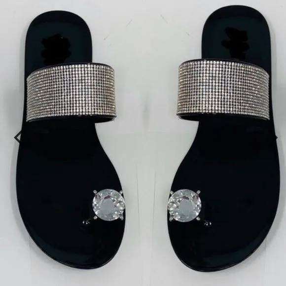 Joselyn Diamond Single Toe Sandals