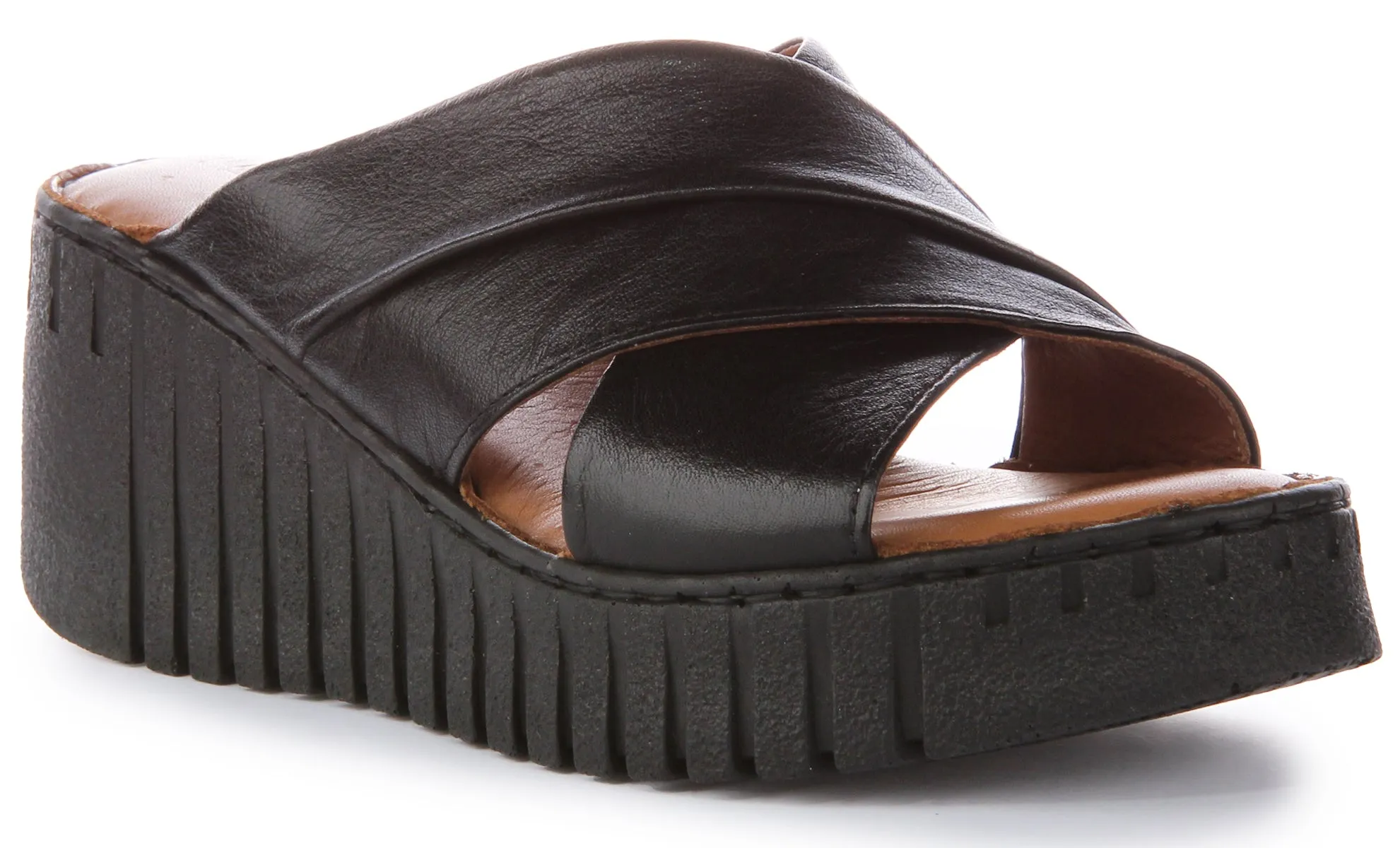 Justinreess England Camile Soft footbed In Black