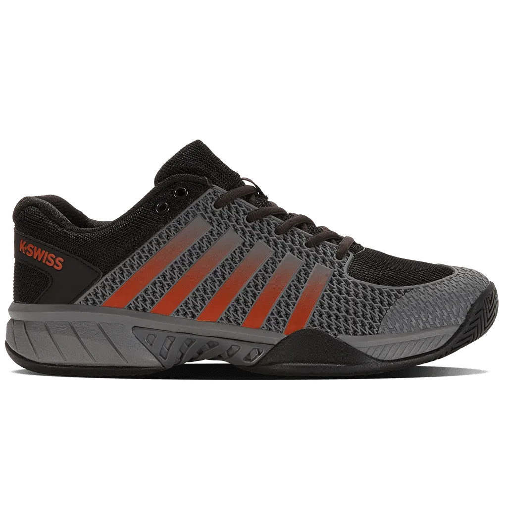 K-SWISS EXPRESSLIGHT PICKLEBALL (STEEL GRAY/JET BLACK/SPICY ORANGE)