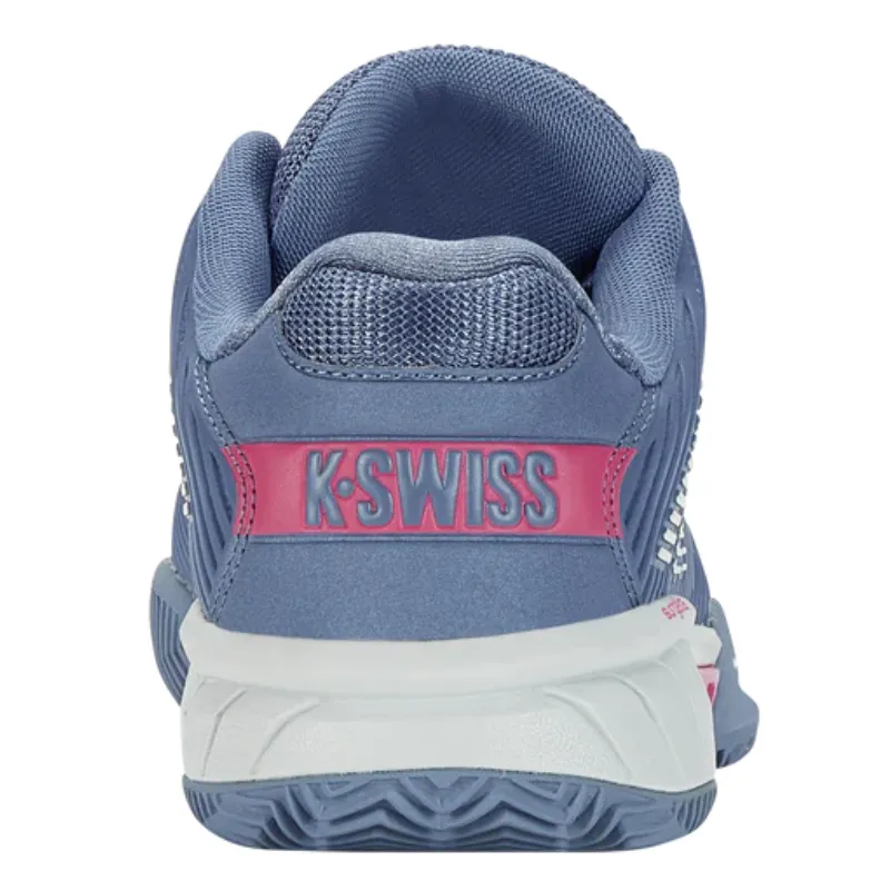 K Swiss Hypercourt AC Express 2 Hardcourt Womens Tennis Shoes - Infinity / Blue Blush / Carmine Rose