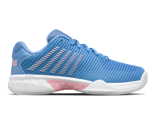 K-Swiss Hypercourt Express 2 HB CC (Womens, Blue/Pink)