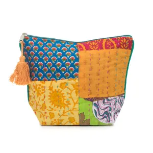 Kantha Splash Cosmetic Pouch (Assorted)