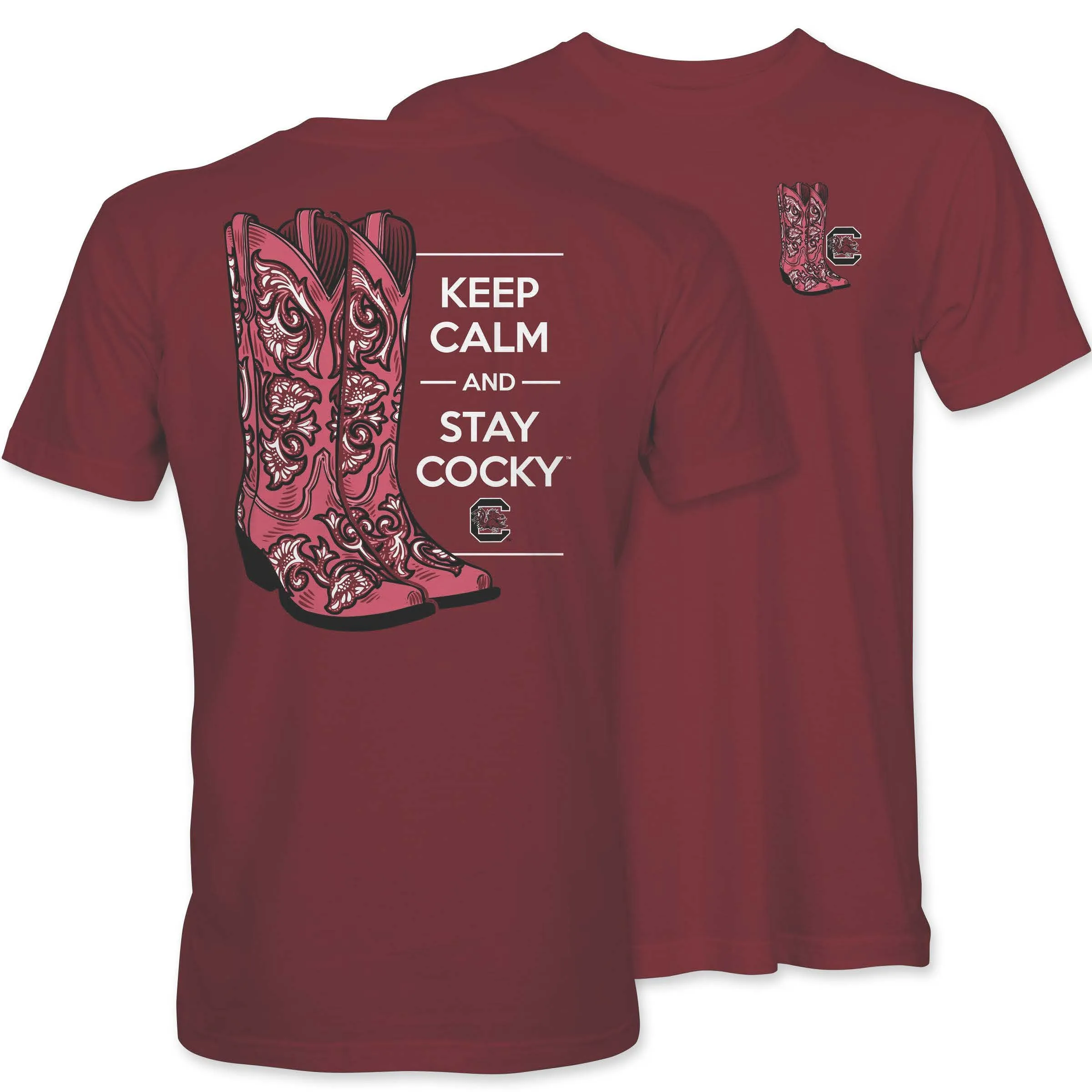 Keep Calm Boots USC - 21778