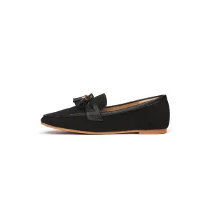 Kenni Tassel Loafers - Black ( BLK )