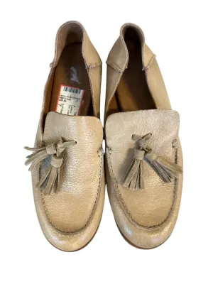 Kork-Ease Shoe Size 7 Tan Leather Tassel Loafers