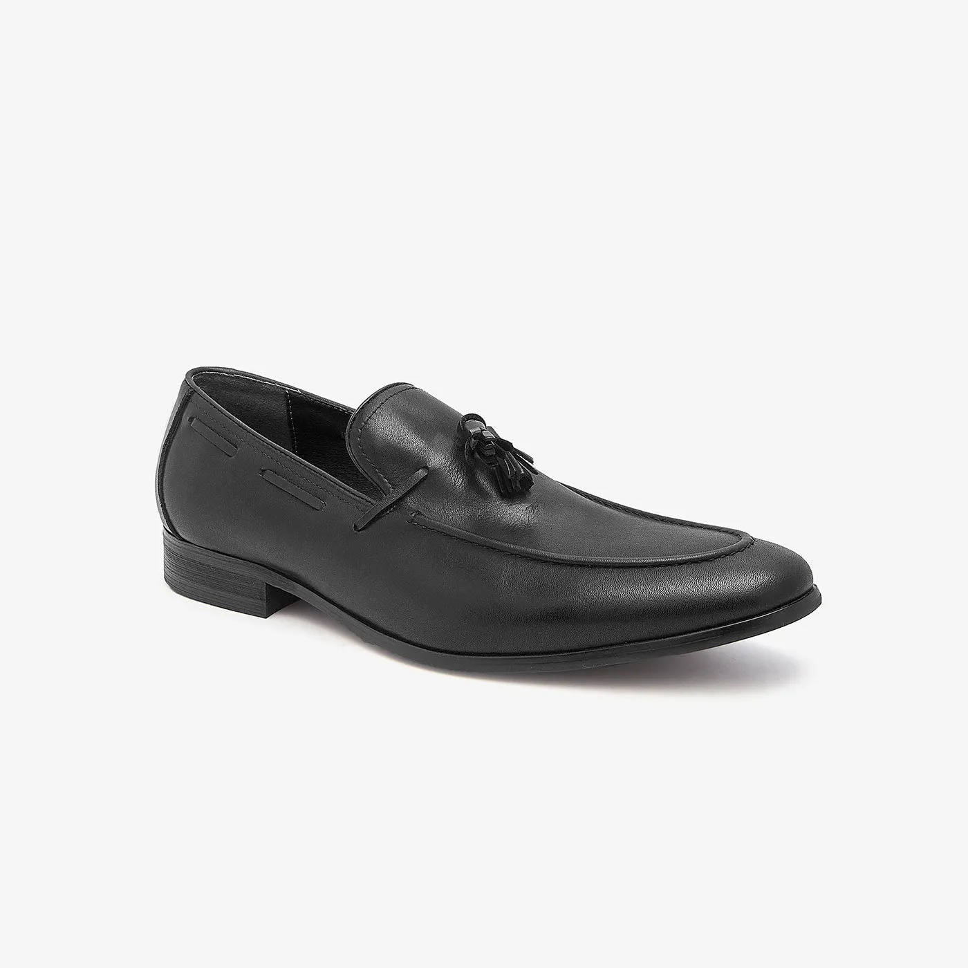 Leather Tassel Loafers