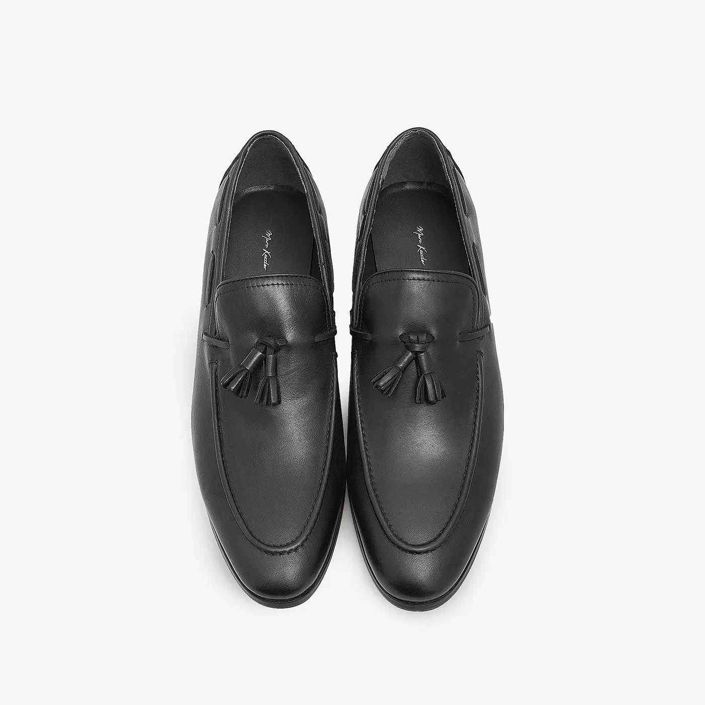 Leather Tassel Loafers