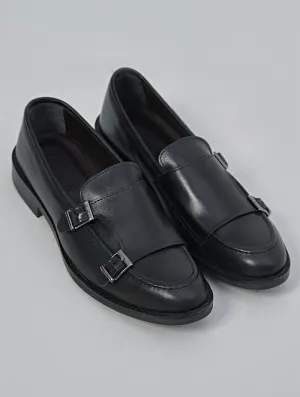 LEONARDO LOAFERS IN BLACK