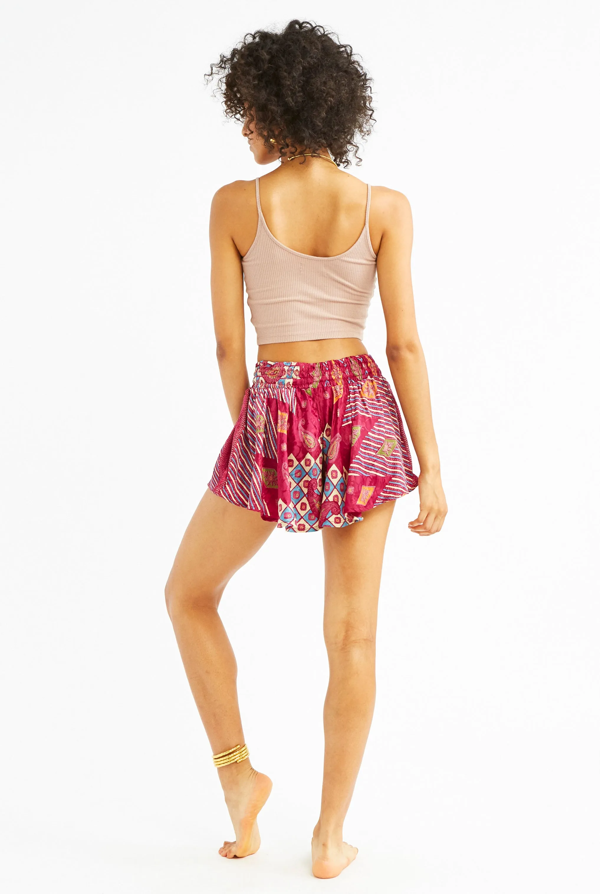 Lola Silk Shorts