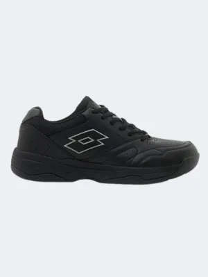 Lotto Court Logo Amf Men Lifestyle Shoes Black/Gravi