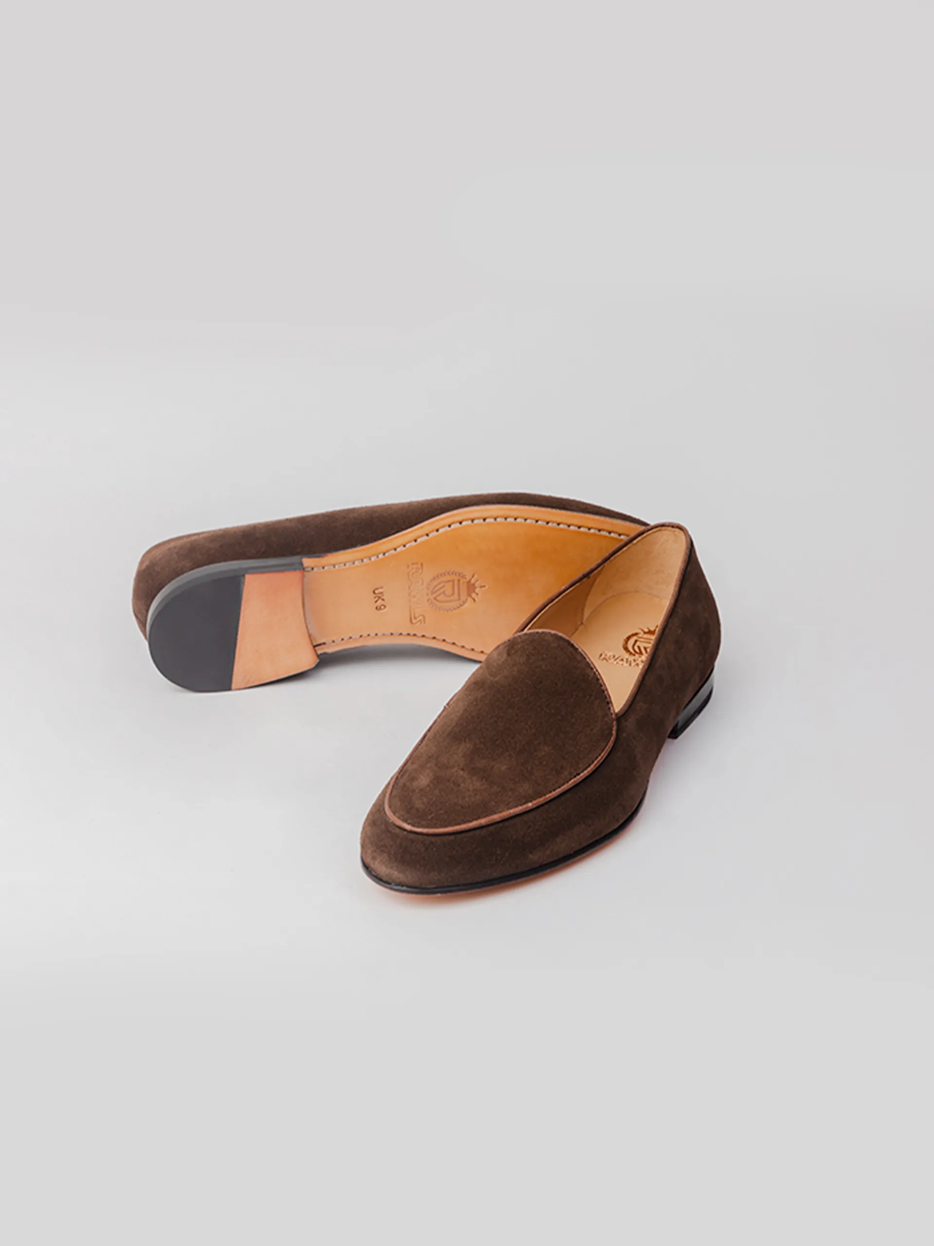 Lounge Loafer - Dark Brown Suede