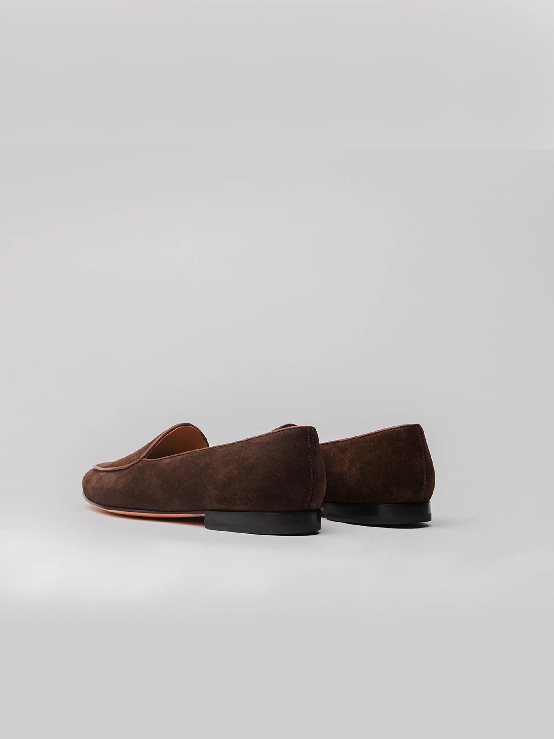 Lounge Loafer - Dark Brown Suede