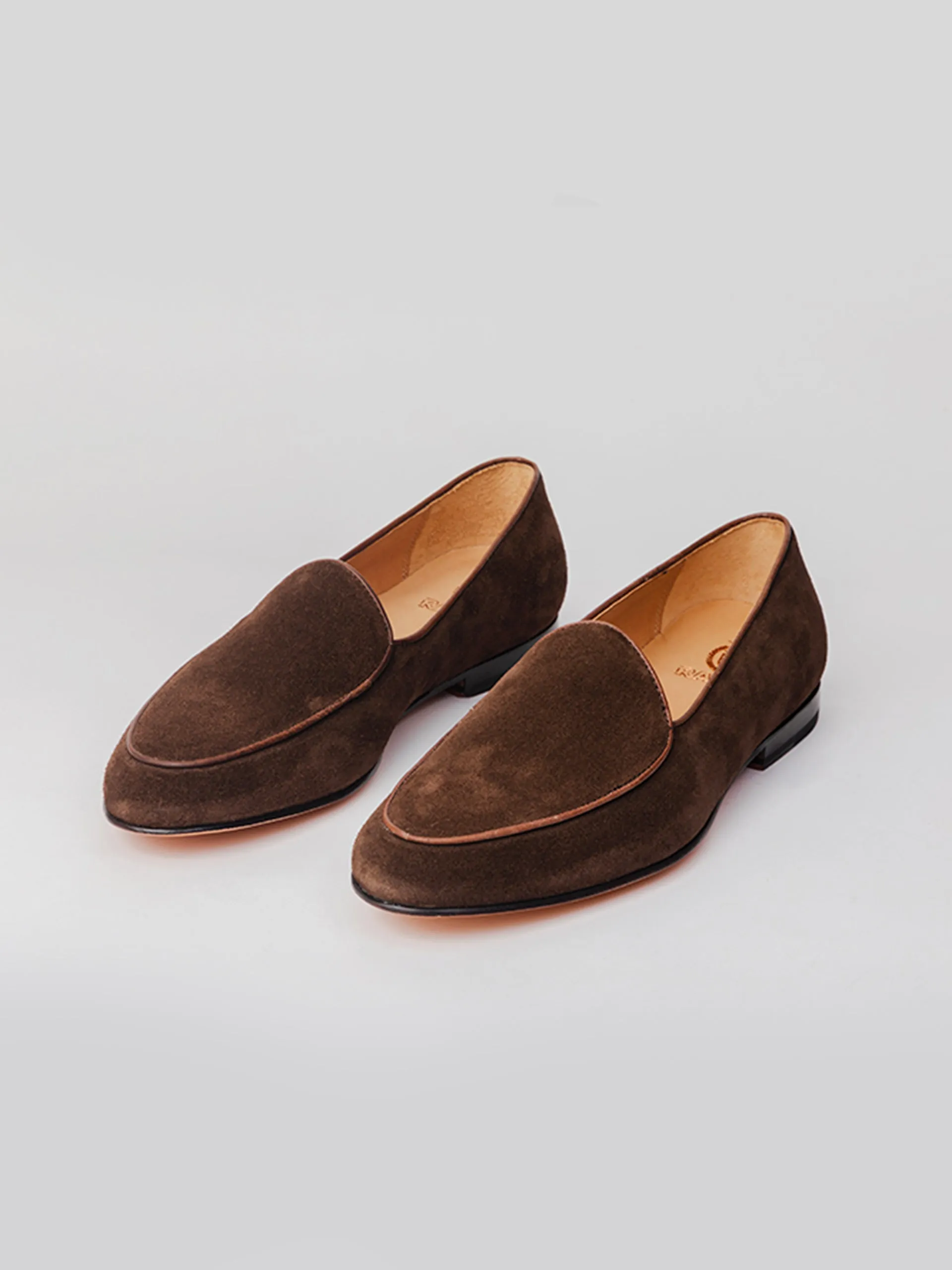 Lounge Loafer - Dark Brown Suede