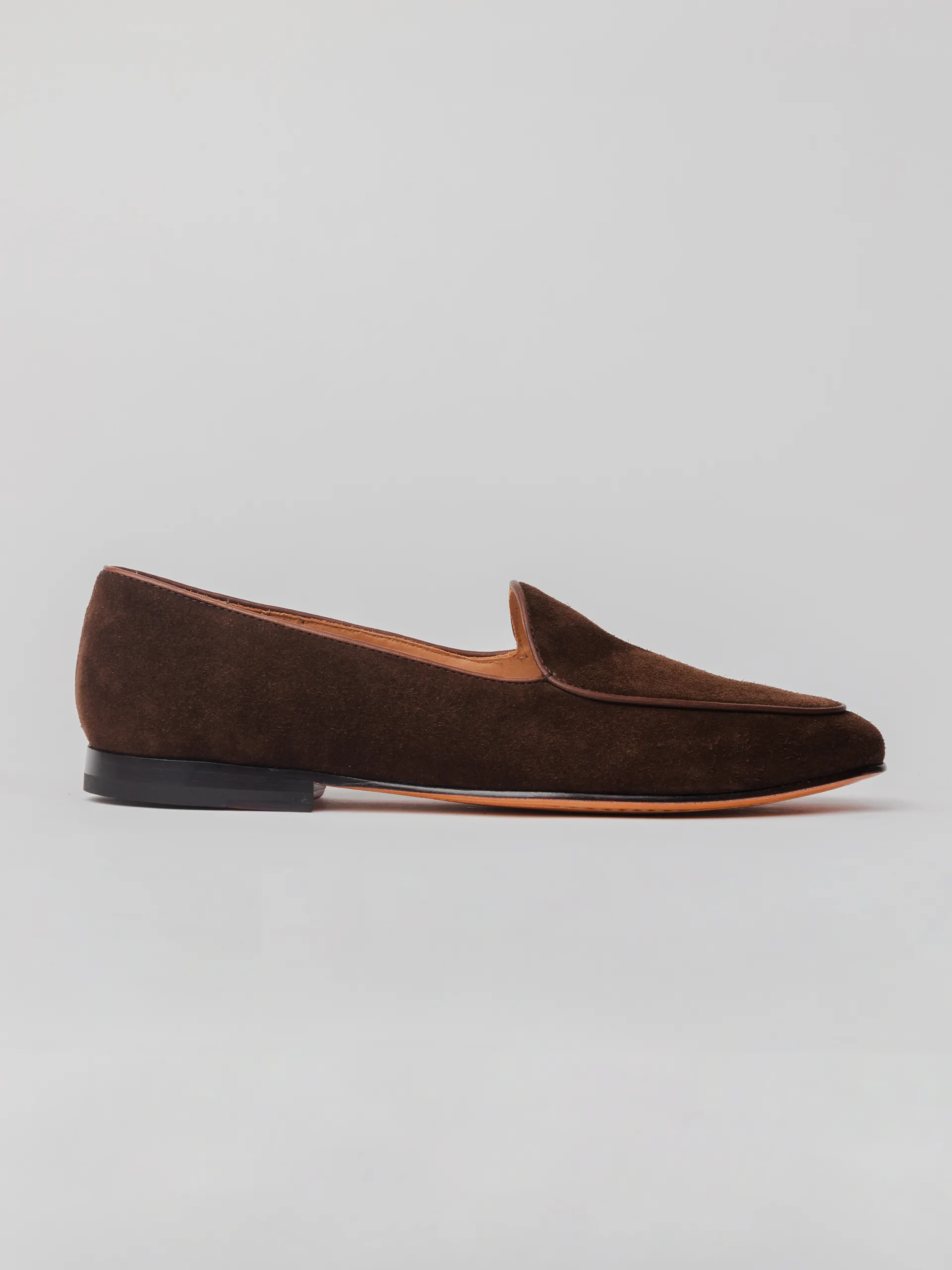 Lounge Loafer - Dark Brown Suede