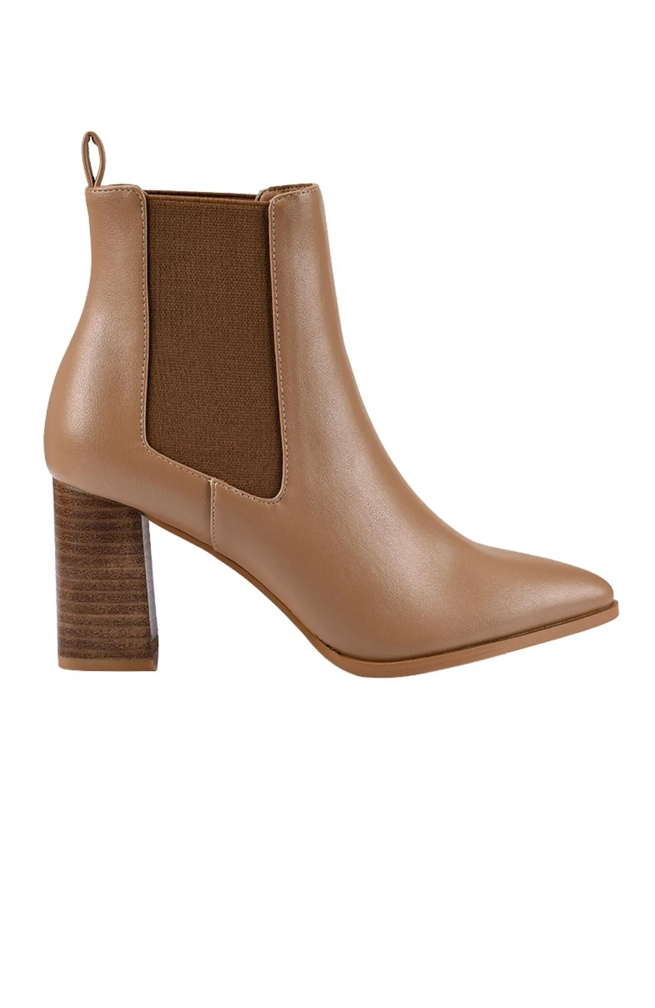 Magellan Chelsea Ankle Boot Dark Camel