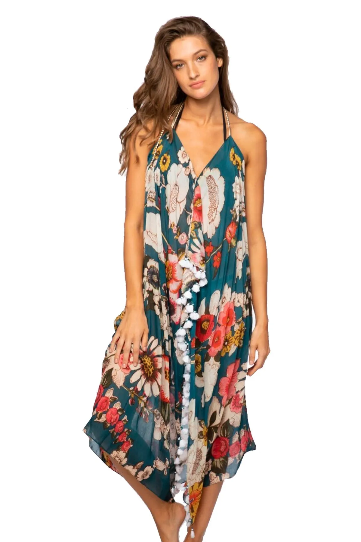 Maxi Tassel Dress in Bloom Baby